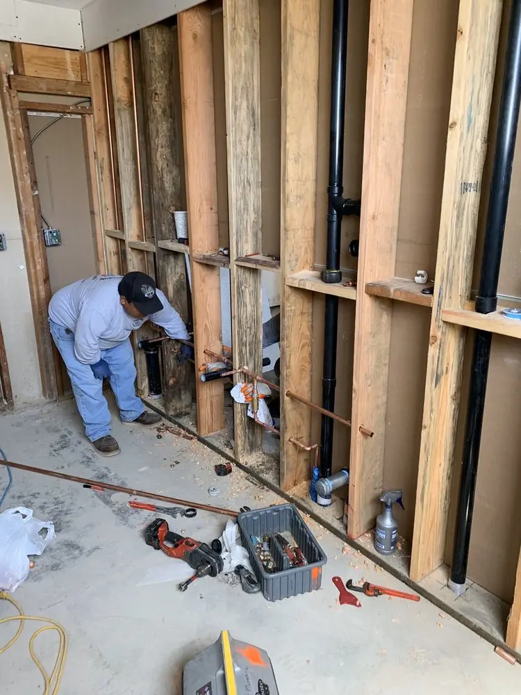Commercial rough-in plumbing for Commercial Plumbing in Tall PInes